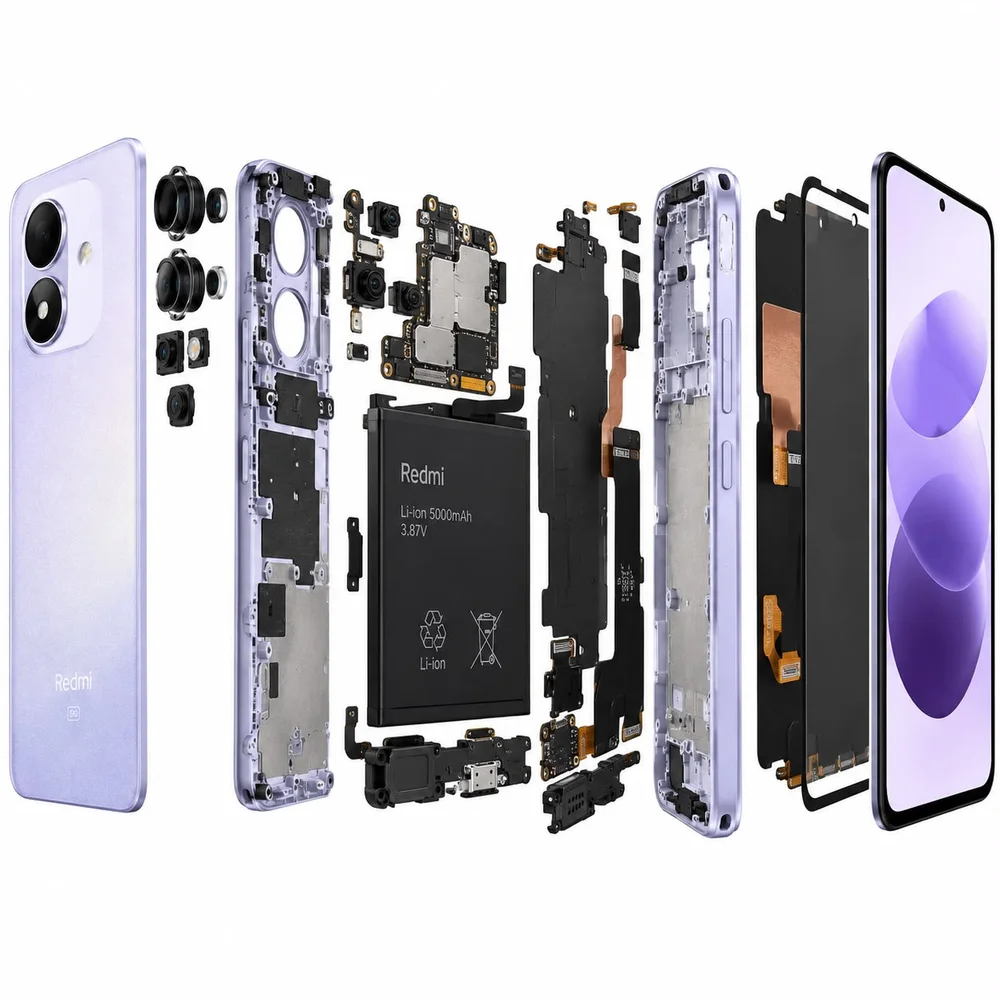 Imagem 3 de 3 do produto Redmi Note 17 128GB 4gbram 4g Roxo