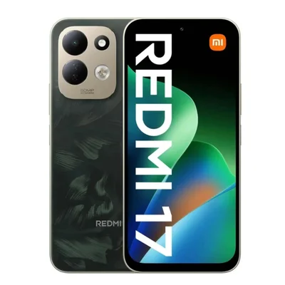 Smartphone Xiaomi Redmi 17 4g 4gb Ram 256gb 7500mah Tela 6,9" 120hz Verde