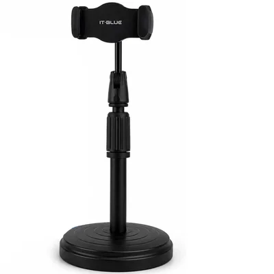 Suporte Apoiador De Celular Mesa Tripé Selfie Regulagem 360°