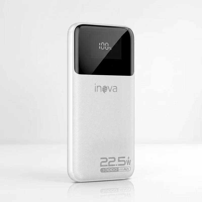 Power Bank Inova Carregador Portátil Universal Pow-13015 Cor:branco