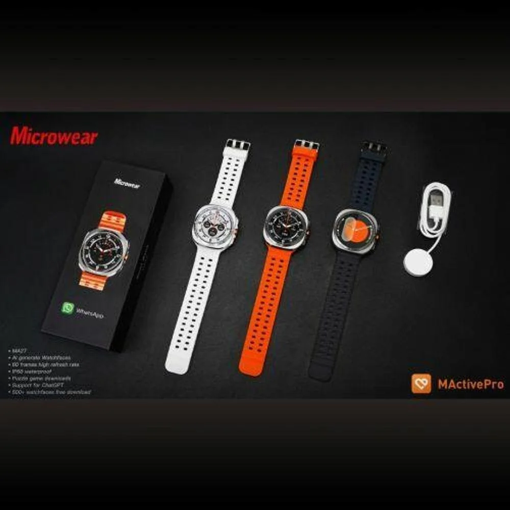 Imagem 2 de 2 do produto Smartwatch Microwear Ma27 Ultra AmoLED Chat Gpt