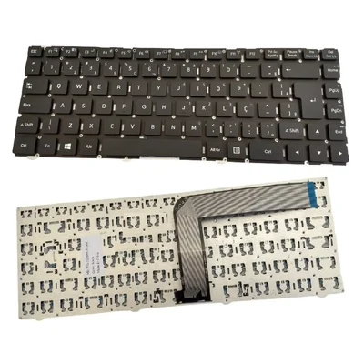 Teclado Para Notebook Positivo Mp-11j78pa-f51kw - Tecla Perfil Baixo - Wi-fi Tecla F11 - Kabum