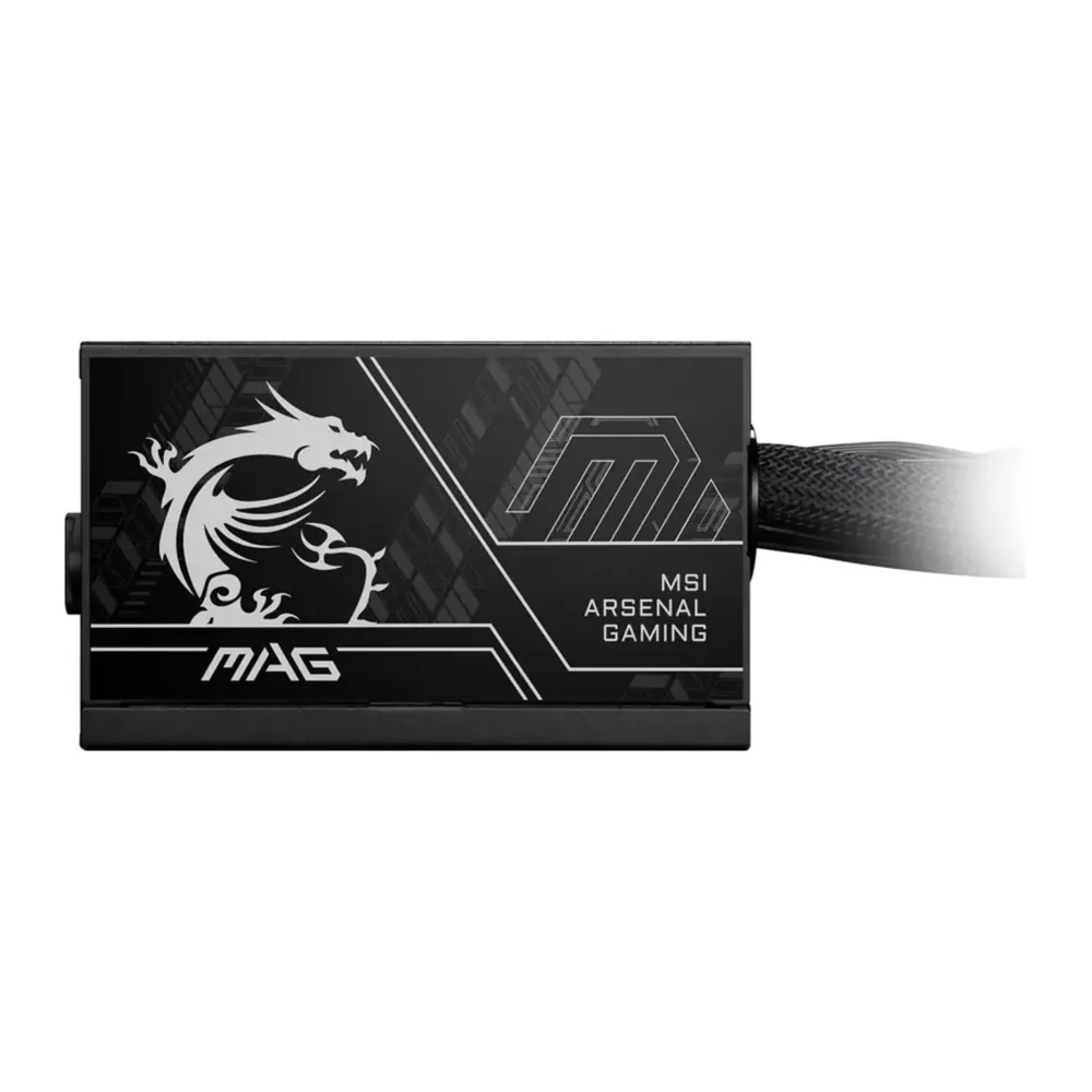 Imagem 2 de 3 do produto Fonte Msi 700w Msi Mag A700dn Ii Atx12v V2.x 80plus
