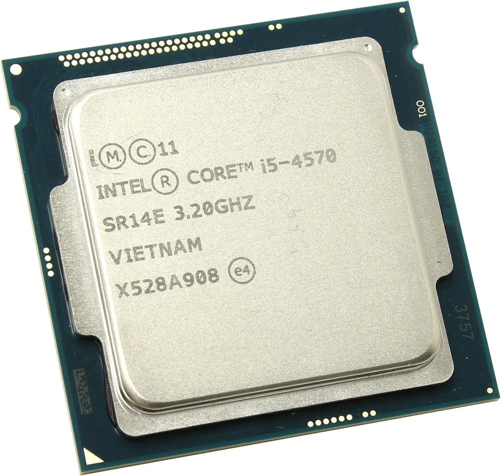 Processador Gamer Intel Core i5-4570 Bx80646i54570 De 4 Núcleos E 3.6ghz De Frequência Com Gráfica Integrada