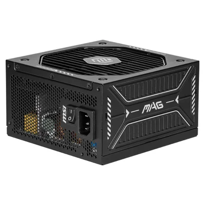 Fonte De Alimentação Msi Mag A1000gls 1000w 80 Plus Gold Modular - Preto