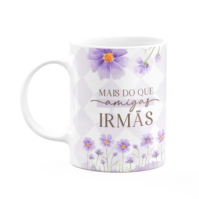 Caneca Laços Amizade - Mais Do Que Amigas