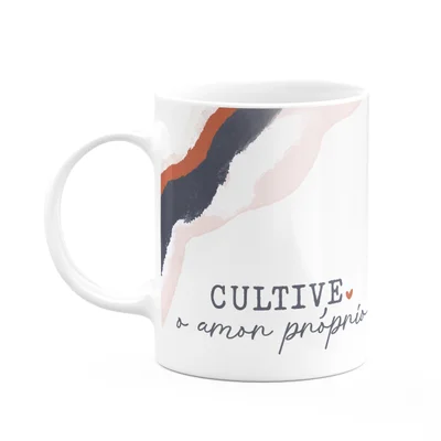 Caneca Positividade - Cultive O Amor Próprio