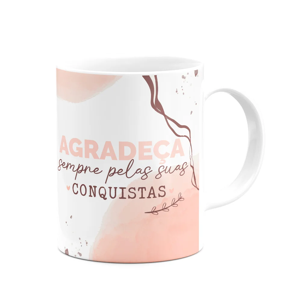 Imagem 4 de 5 do produto Caneca Positividade - Viva Um Dia De Cada Vez