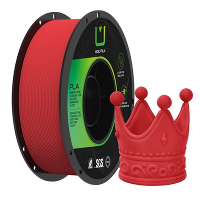 Filamento Multfila Pla Matte Vermelho 1.75mm 1kg