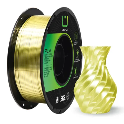 Filamento Multfila Pla Silk Bronze 1.75mm 1kg