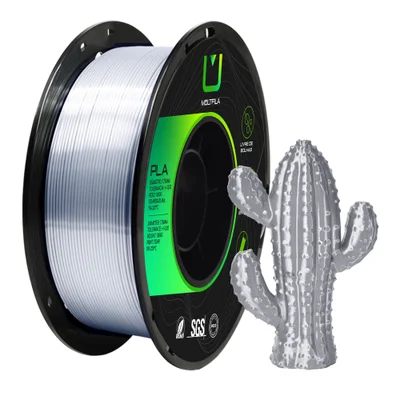 Filamento Multfila 1.75mm 1kg Pla Silk Prata