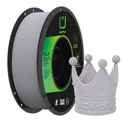 Filamento Multfila Pla Matte Cinza 1.75mm 1kg