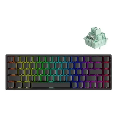 Teclado Magnético Akko Monsgeek Fun60 Pro 8000hz Preto Layout Us RGB