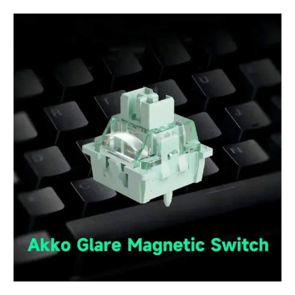 Imagem 3 de 4 do produto Teclado Magnético Akko Monsgeek Fun60 Pro 8000hz Preto Layout Us RGB
