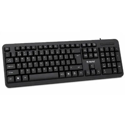 Teclado Usb Com Fio Abnt2 Silencioso Ergonômico