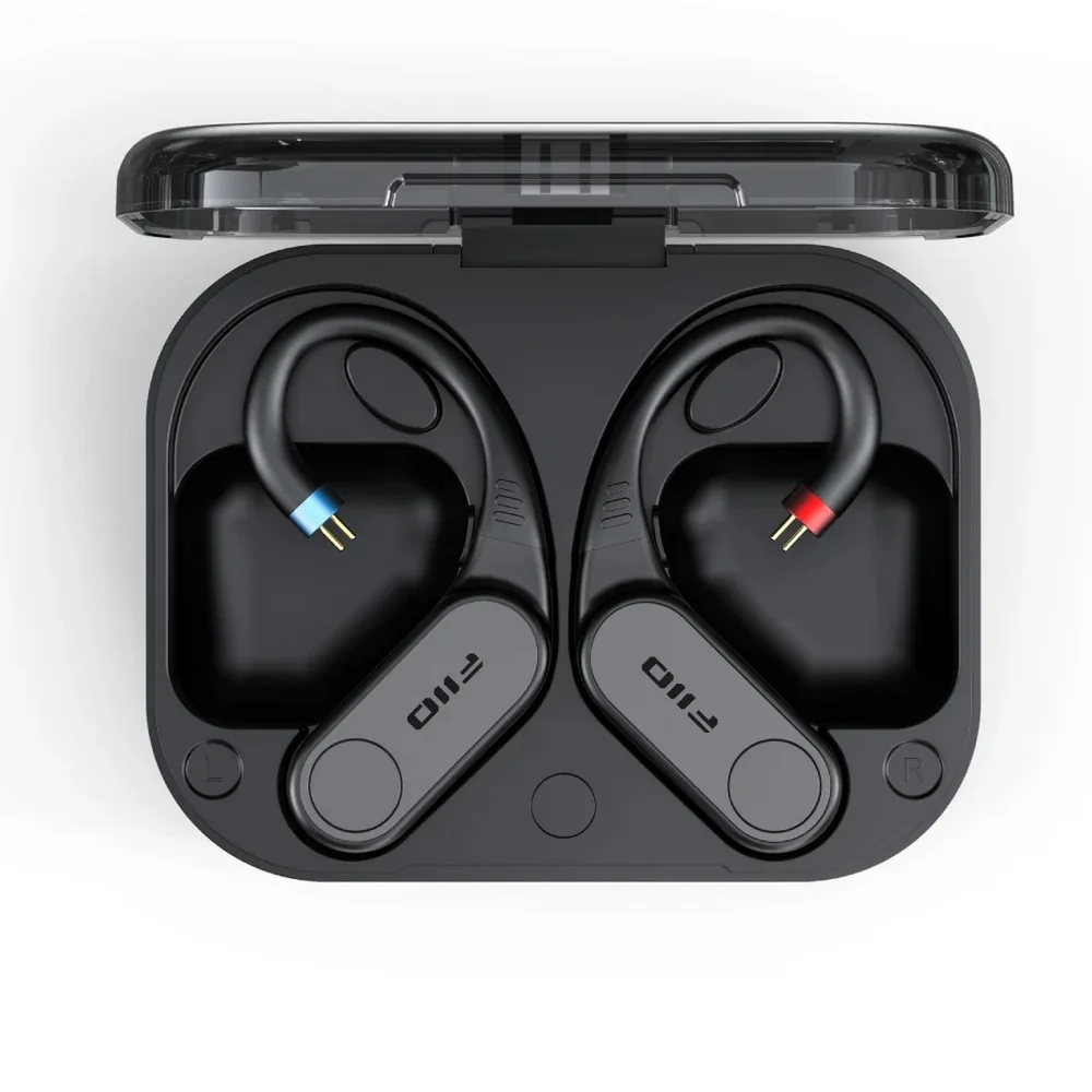 Fiio Utws17 Link Tws Adaptador Bluetooth 6.0 Para Fone Iem Mmcx E 2 Pin Ldac Aptx Lossless Lhdc Carregamento Sem Fio