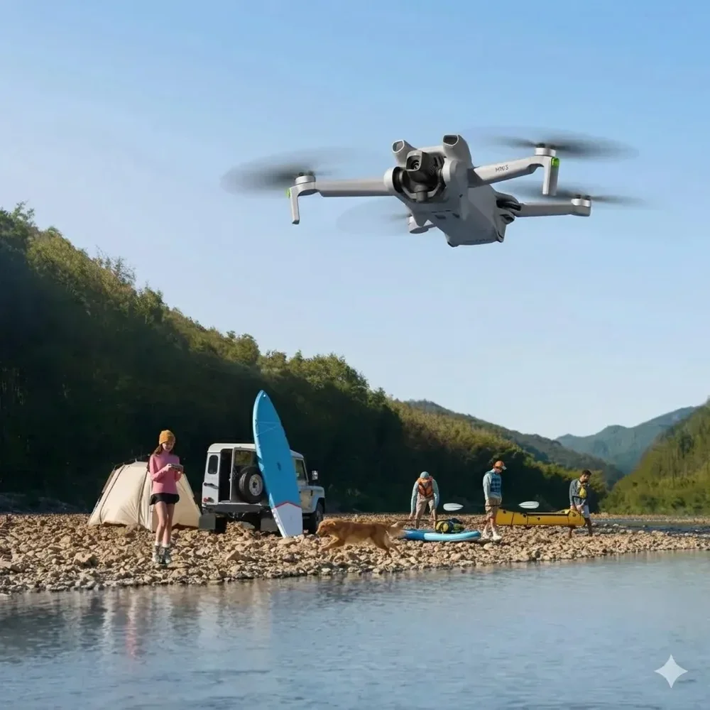 Imagem 2 de 3 do produto Drone Dji Mini 3 Standard (sem Tela) Br - Dji038 Cor Cinza