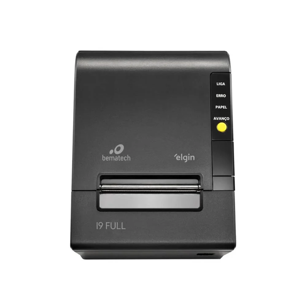 Imagem 4 de 5 do produto Impressora Térmica De Cupom Elgin i9 Full 2 Usb Serial Ethernet Guilhotina