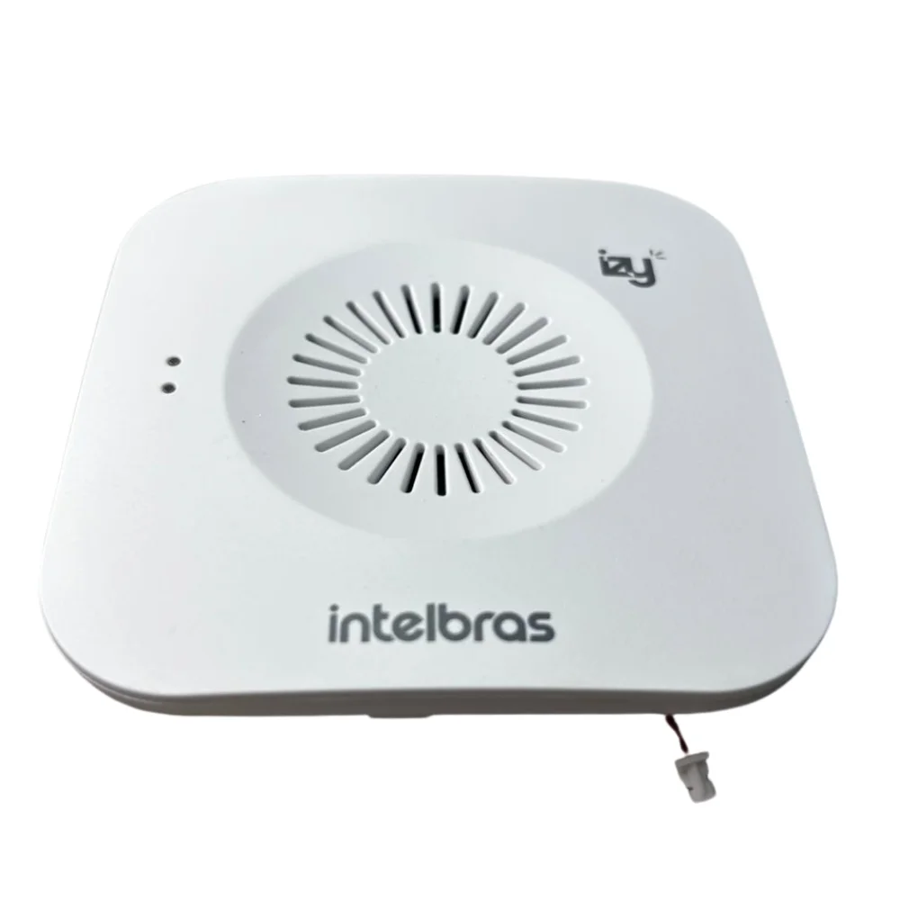 Imagem 2 de 4 do produto Gabinete Plástico Br 75x75,1mm Chime Ivw 3000 Com Alto-falante — Intelbras