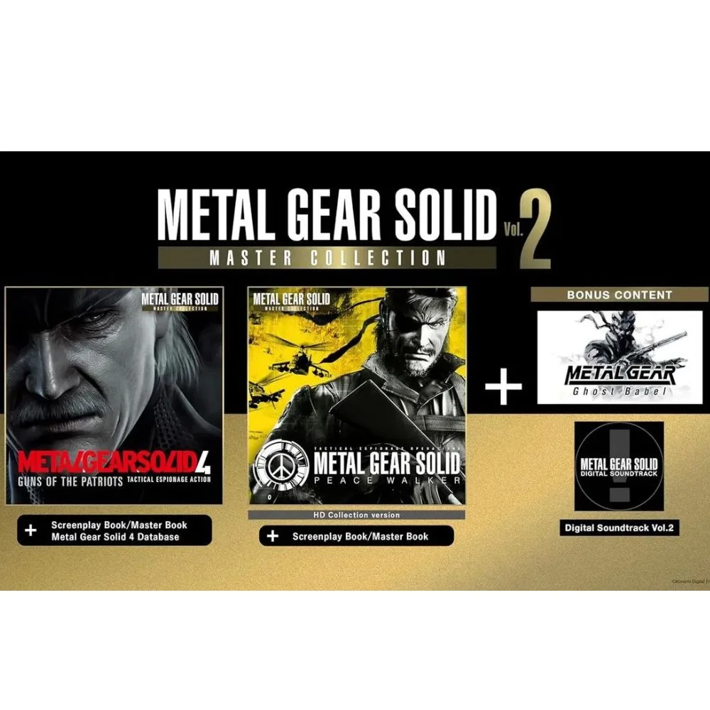 Imagem 3 de 5 do produto Metal Gear Solid Master Collection Vol 2 Ps5 Mídia Física   Novo Lacrado