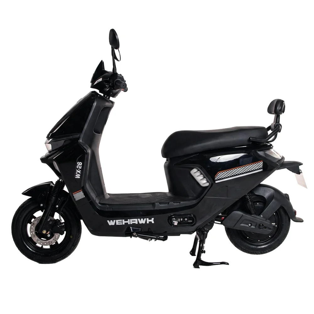 Scooter Bicicleta Elétrica Wx-26 1000w Wehawk Bateria De Lítio  60v 20ah - Preto