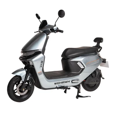 Scooter Bicicleta Elétrica Wx-26 1000w Wehawk Bateria De Lítio 60v 20ah - Prata