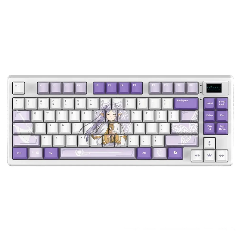 Imagem 3 de 5 do produto Kit Gamer Msi Frieren Edition, Wireless, Teclado, Mouse E Mousepad, Branco, RGB, 952-8z0z-001