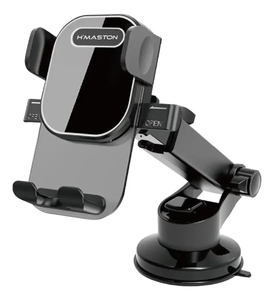 Suporte Universal Para Celular H'maston 360° Com Ventosa