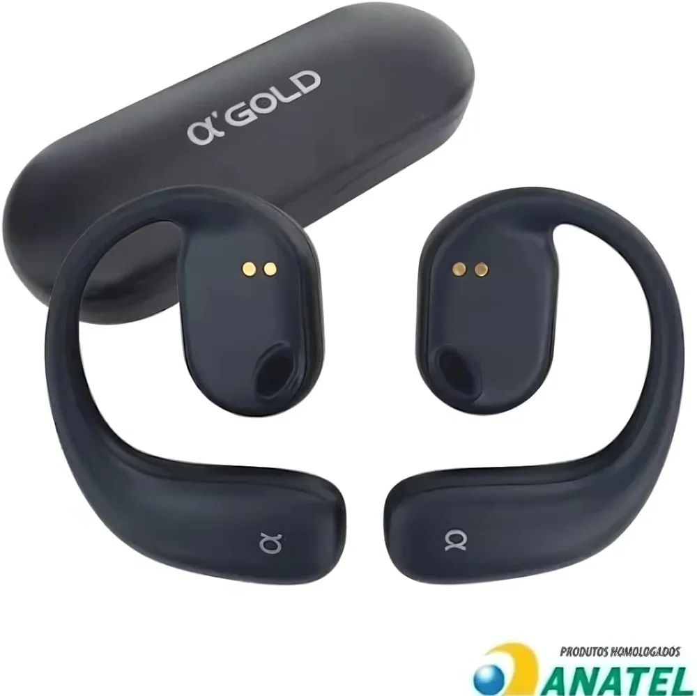 Imagem 4 de 4 do produto Fone Sem Fio Bluetooth 5.3 Esportivo Fn-b08 Gancho Orelha Aberto Estéreo E Resistente