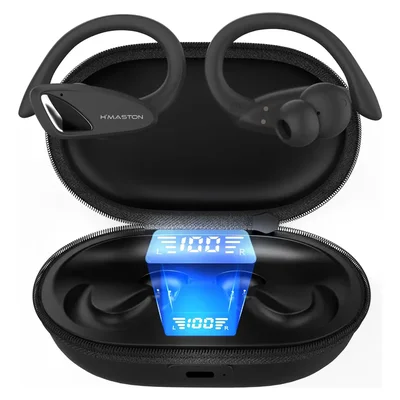 Fone De Ouvido Sem Fio Com Luz LED Tws 15h Para Sumsung Rs53