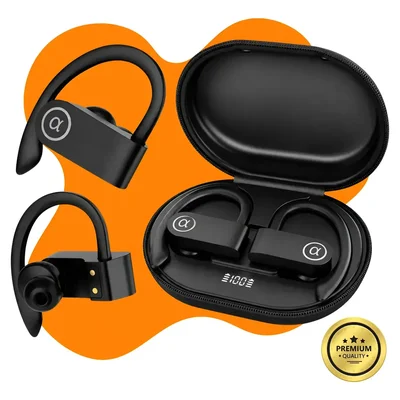Fone De Ouvido Bluetooth Esportivo Sem Fio Corrida Treino