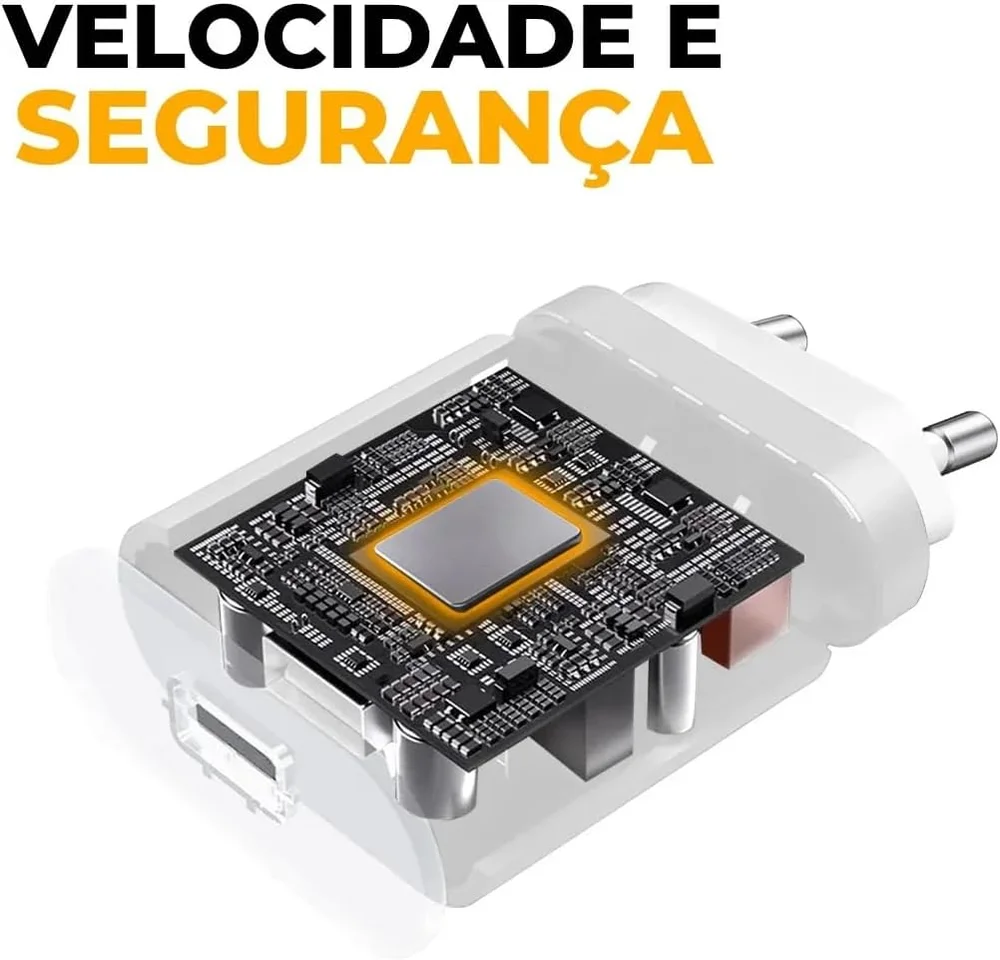 Imagem 5 de 5 do produto Cabo Carregador Rápido 100w Turbo Mostrador LED Usb Tipo C