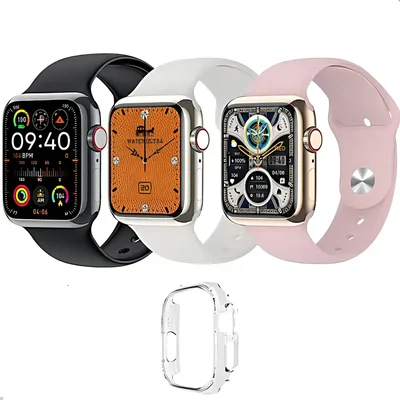 Relógio Smartwatch X Mini Serie 10 38mm AmoLED Nfc Chat Gpt Rose Dourado