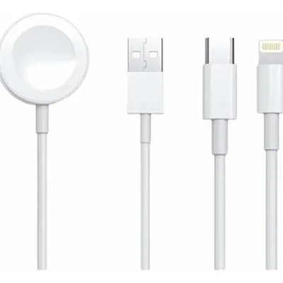 Carregador Magnético Usb Para Smartwatch 1 Metro