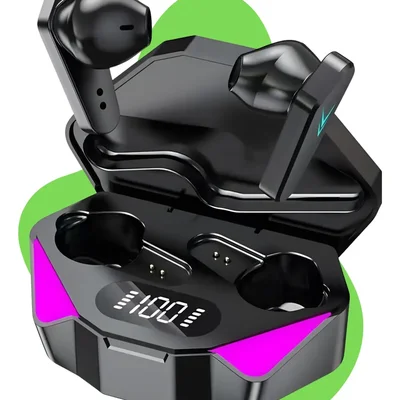 Fone Ouvido Bluetooth 5.3 Gamer Starmega St Tws LED Display
