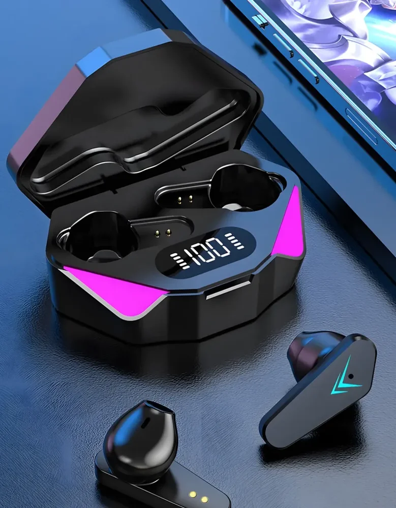 Imagem 2 de 4 do produto Fone Ouvido Bluetooth 5.3 Gamer Starmega St Tws LED Display
