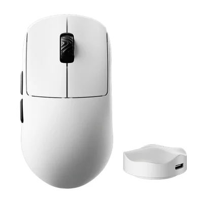 Mouse Gamer Scyrox V8, 8k, 30000 Dpi, Sensor Paw 3950, Wireless, Branco