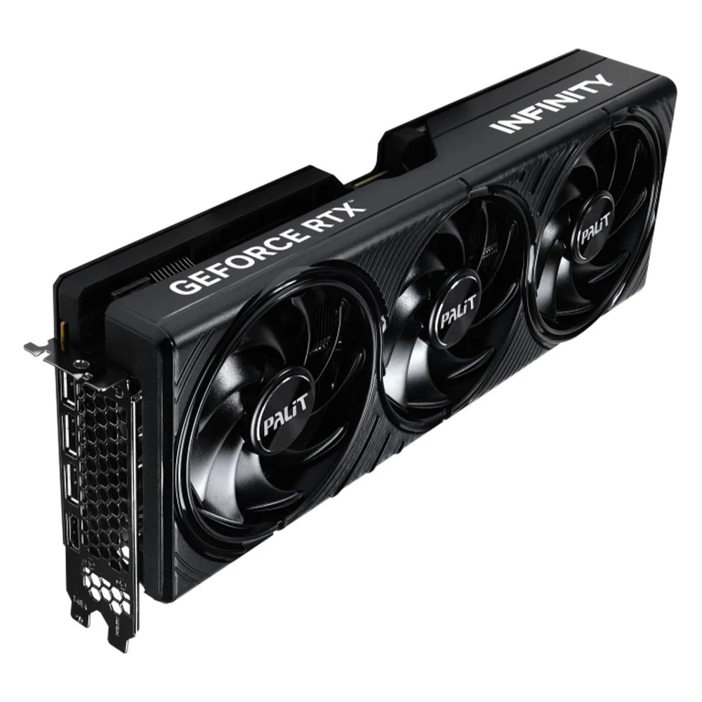 Imagem 2 de 5 do produto Placa De Vídeo Palit Nvidia Geforce RTX 5080 Infinity 3, 16gb, Gddr7, Dlss, Ray Tracing, Ne75080019t2-gb2035s