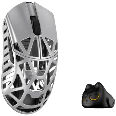 Mouse Gamer Sem Fio Wlmouse Beast X Mini Pro 8k, Magnésio, Wireless 2.4ghz, 8000hz, Silver
