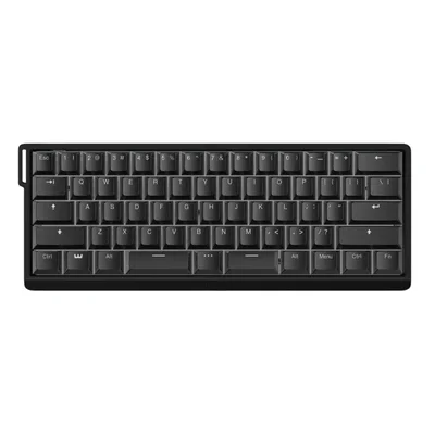 Teclado Mecânico Gamer Wooting 60he V2, Lekker Tikken, RGB, Layout 60%, Split Spacebar, 8khz, Preto