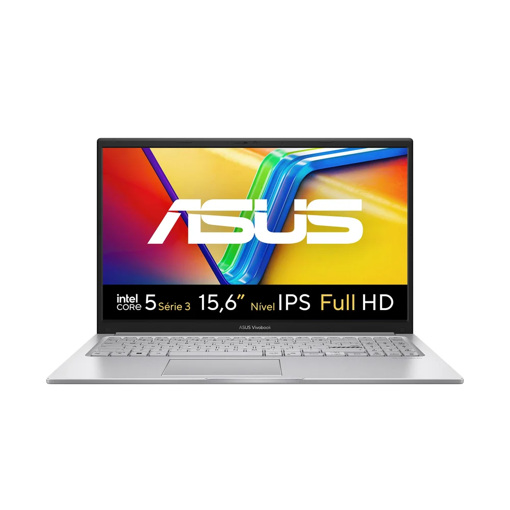 Notebook Asus Vivobook 15 Bq300w Intel Core 5 Série 3 8GB Ram 256 Gb SSD WINDOWS 11 Home 15,6" Lcd LED Fhd Nível Ips