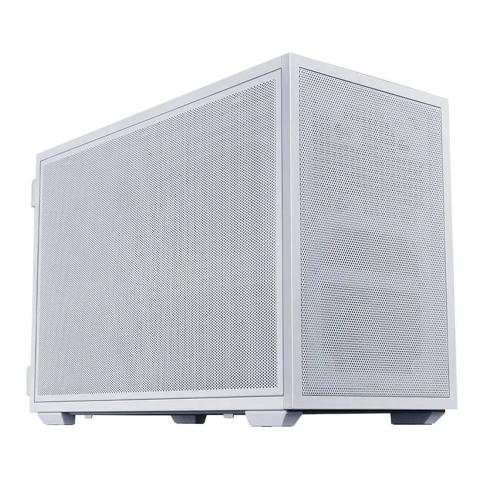 Gabinete Gamer Lian Li X Dan Case B4 Mesh Com Fans Branco