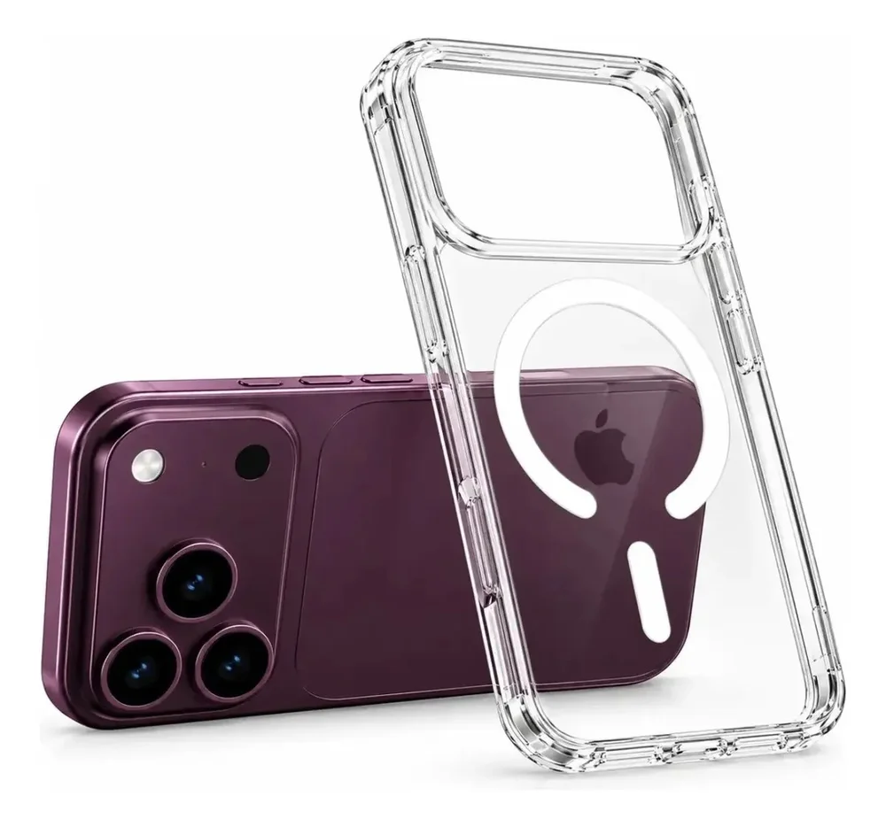 Imagem 2 de 4 do produto Capinha Capa Clear Case Magnética Magsafe Premium Para Iphone 18 Pro