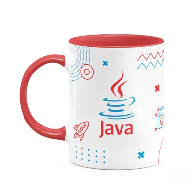 Caneca Dev Programador - New Mug Java - B-red