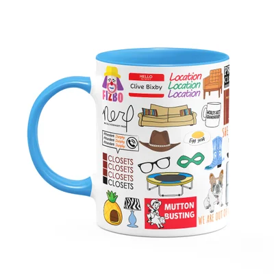 Caneca Geek Icons Moments - Modern Family - B-blue