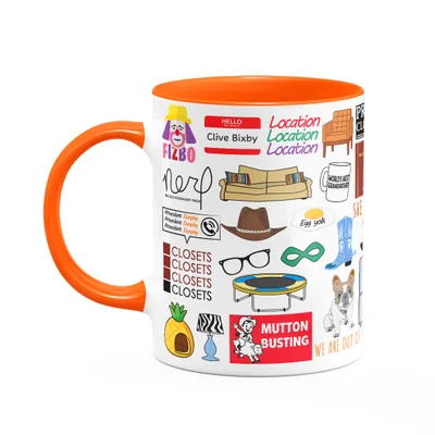 Caneca Geek Icons Moments - Modern Family - B-orange