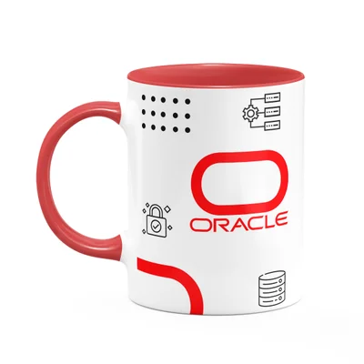 Caneca Dev Programador - New Mug Oracle - B-red