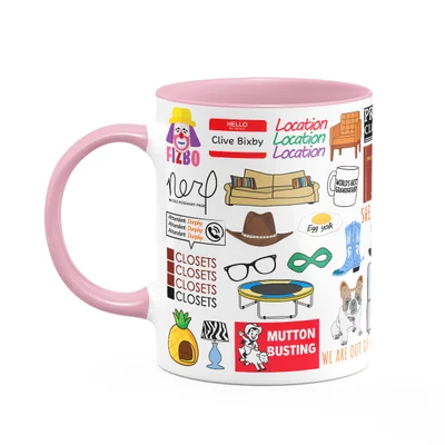 Caneca Geek Icons Moments - Modern Family - B-pink