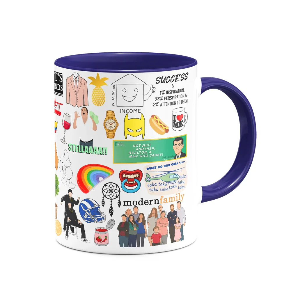 Imagem 4 de 4 do produto Caneca Geek Icons Moments - Modern Family - B-navyblue