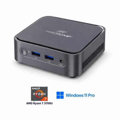 Mini PC Macrovip Nanobox C1 Ryzen 7 3700u 16gb SSD M.2 512gb Wi-fi WINDOWS 11 Pro